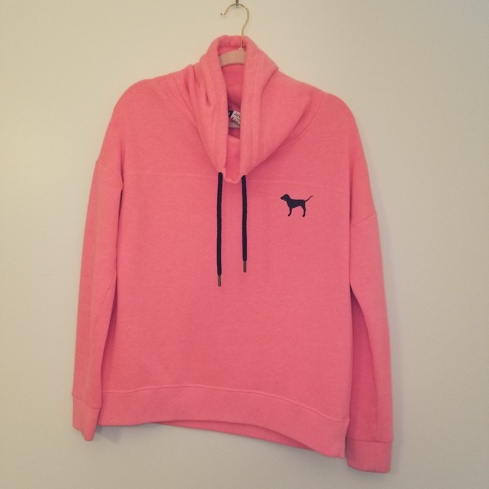 Hot pink PINK hoodie